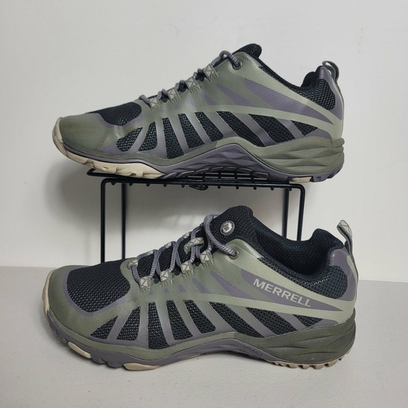 Merrell Shoes - Merrell Q Form 2 Women's Hiking Sneakers Sz 7.5 Gray Black